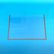 Карман настенный А4 горизонтальный плоский с прозрачным скотчем